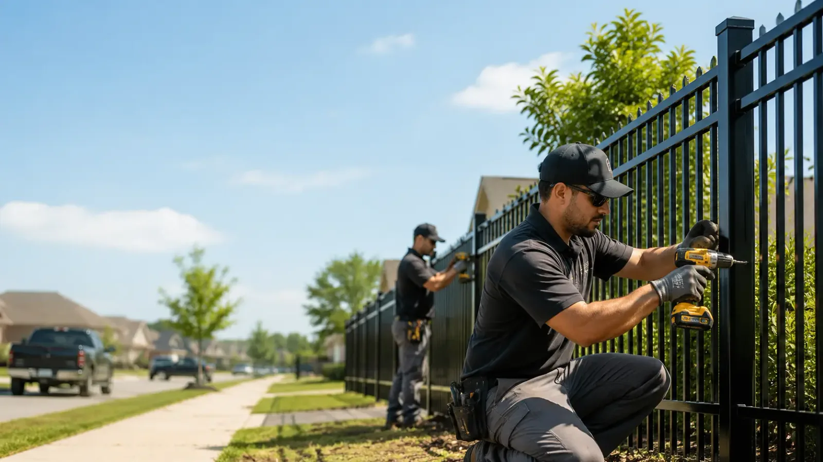 Metal Fence Installation in Chester, IL